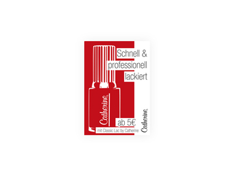 Plakataufsteller<br>Lac2go red